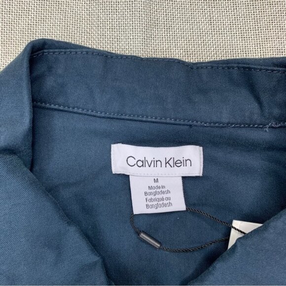 Calvin Klein Mens Relaxed Fit Box Logo Shirt Size M - Picture 4 of 10